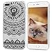 iPhone 7 Plus Case (5.5 inch) - 6 Pcs Shock-absorption Soft TPU Rubber Skin Bumper Case Transparent Crystal Clear Cute Colorful Print Patterns Ultra Thin Slim Protective Cover by Badalink - Group 1