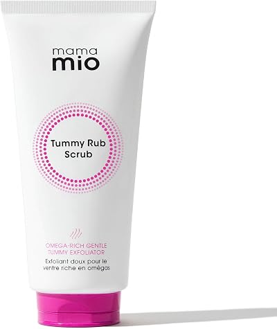 Mama Mio Tummy Rub Scrub 180 ml Pregnancy Gentle Exfoliator | Dry Skin Care