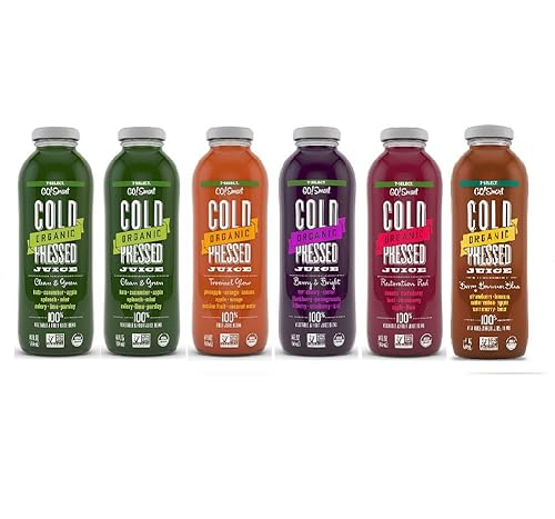 7-Select Organic Cold Pressed Juice New Variety Pack (14 Oz