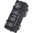 Obaee 4x4 Transfer Case Switch, 4WD Wheel Drive Switch Button, Compatible with 1999-2002 Chevrolet Silverado, Chevy Suburban, Tahoe, Avalanche, GMC Yukon, Sierra, Replaces OE 19168767 15709327 901-062