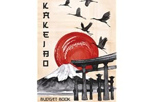 kakeibo budget planner: Personal Expense Tracker for Bookkeeping Budgeting & Money Saving: Kakeibo Journal – Monthly Budget Planner Book Bill Payment