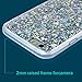 iPhone 6S Plus Case, iPhone 6 Plus Case 5.5 inch, YOKIRIN Luxury 3D Sparkle Powder Diamond Paillette Bling Slim Glitter Flexible Soft Rubber Gel Silicone TPU Protective Hybrid Bumper Cover Skin
