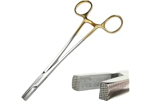 VR Instrument Supply Germany Tungsten Carbide Inserts Wire Twister Needle Holder Dental Surgical Tools 8" Stainless Steel