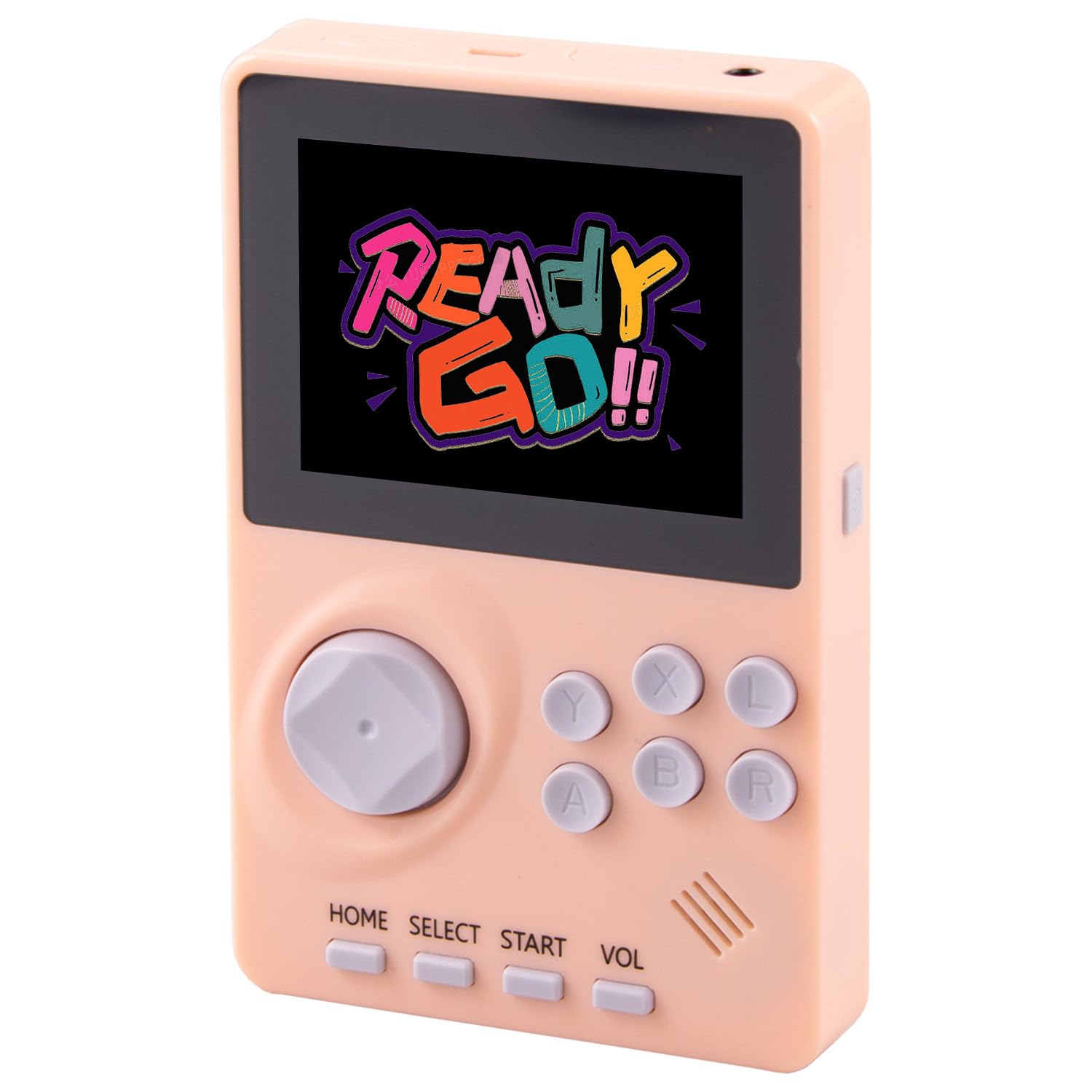 Kids Handheld Video Game Console Built in 100 16-bit Games, Handheld Retro Gaming Console, Trave-friendly Game Console, 2.8" Color Screen, Rechargeable Battery, Handheld Game Console for Boy Girl