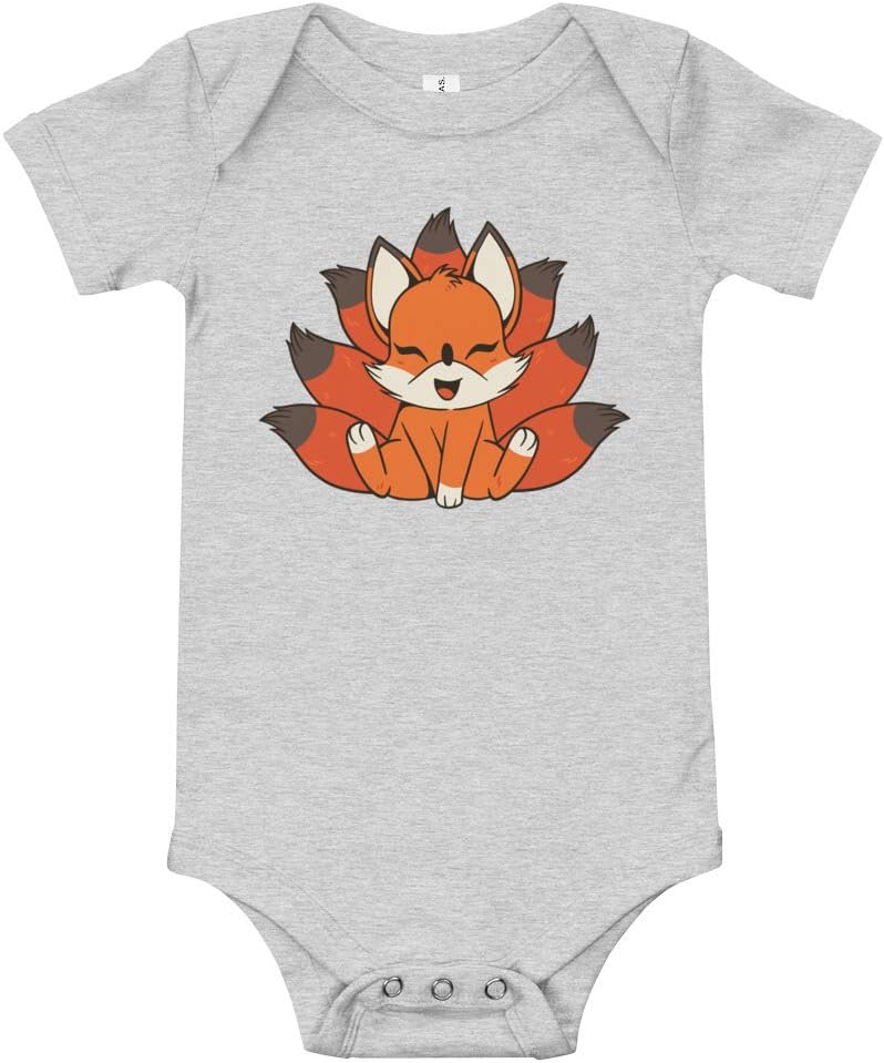 Vaultrenda Kitsune Onesie, Infant One Piece Baby Boy Girl Bodysuit