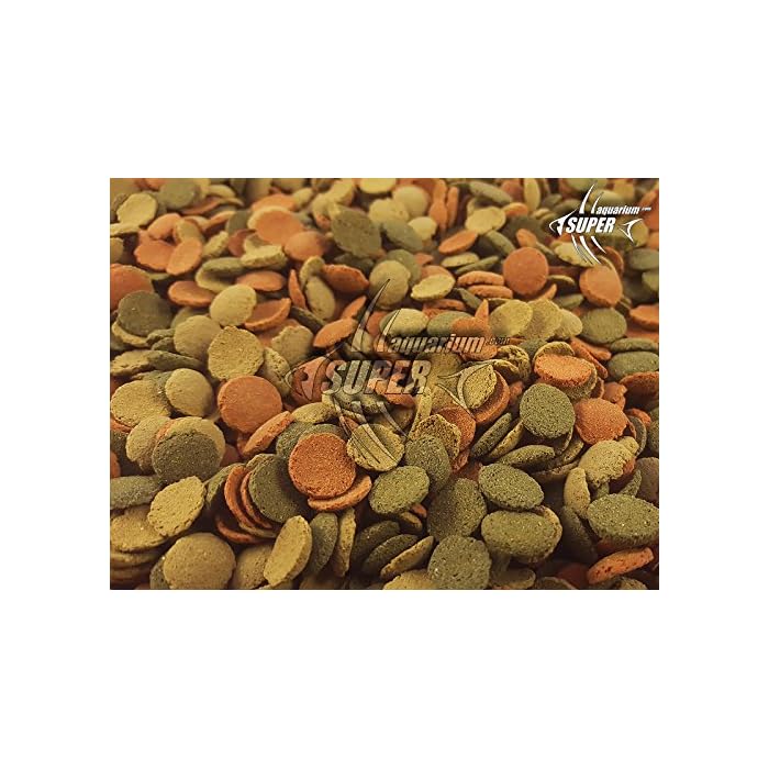 Buy Super Aquarium SPIRULINA ALGAE MIX WAFERS Tropical Bottom Fish Food