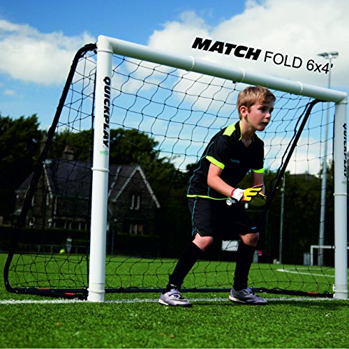 QuickPlay MatchFold Soccer Goal (6X4') with 2YR Warranty Pricepulse