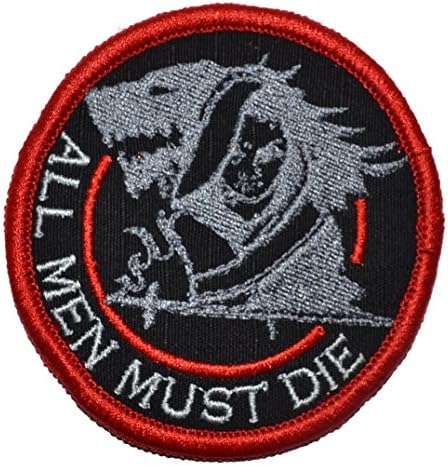 Arya Stark - All Men Must Die - Game of Thrones Parody 3in Diameter Morale Patch