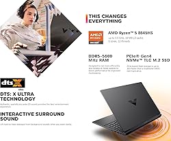 HP Victus 15.6'' FHD IPS 144Hz Gaming Laptop, AMD