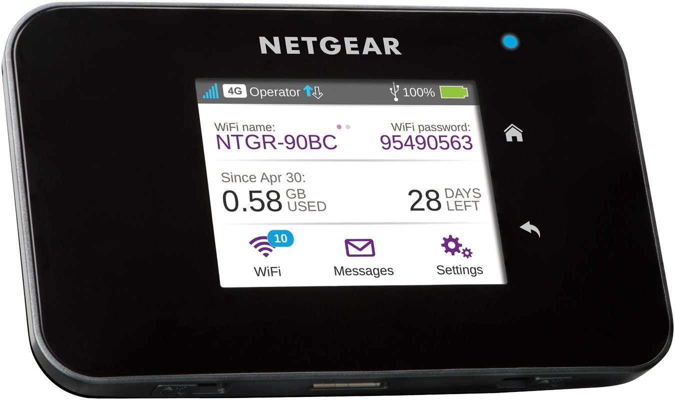 Netgear AC EUS Router móvil con pantalla táctil color AirCard G G