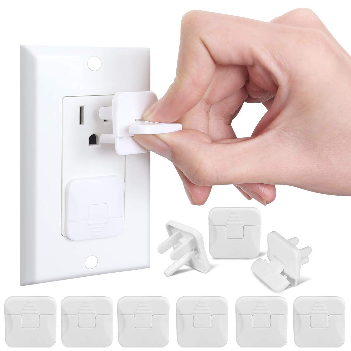 38 Pack Baby proofing Outlet Plugs, PRObebi No Easy to Remove by Children Keep Prevent Baby from Accidental Shock Hazard