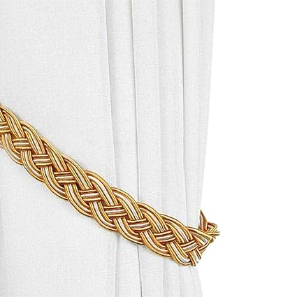 Nursery Decor Baby 1 Pair Lace Curtain Tiebacks Buckles Curtain