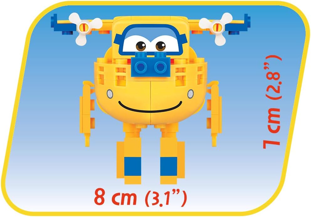 COBI Super Wings - Donnie's Station, Yellow - Image 5
