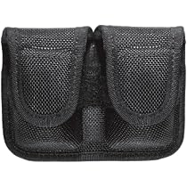 Bianchi Speedloader Pouch - Ballistic Weave, Black, For Medium Frame Loaders - View #8
