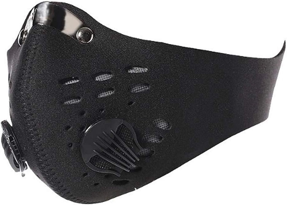 Breathing Dust Mouth Face Mask for Air Pollution,N99 Mask with Filters Reusable PM2.5 Respirator Sports Mask