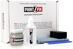 070 Blizzard White (Pearl White) Touch-Up Paint Kit - Scratch & Chip Repair Compatible with Toyota