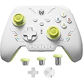 BIGBIG WON PC Controllers for Gaming, Rainbow 2 SE Wireless Controller Motion Aim, Hall Effect Trigger, 12-bit ADC, 3 Sets Joysticks, 4-way&amp;8-way D-pad Controller for Switch/PC/Android/iOS