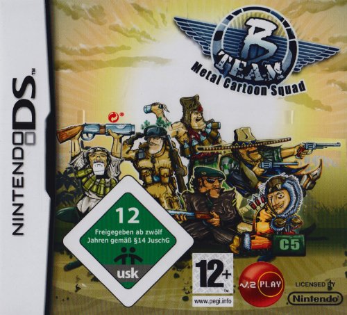 B Team Metal Cartoon Squad