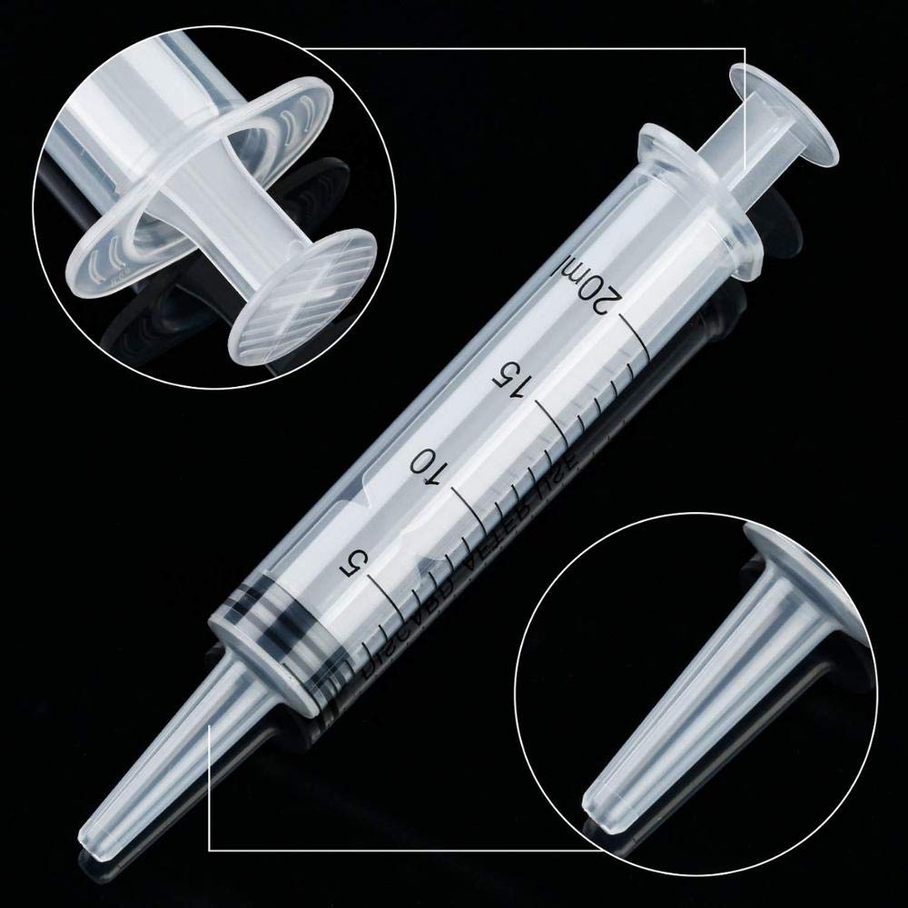 15 ml Empty Refillable Mini Clear Lip Gloss Balm Cosmetic Containers Makeup Accessories Soft Empty Tubes 20 Pcs+2Pcs Syringe : Beauty
