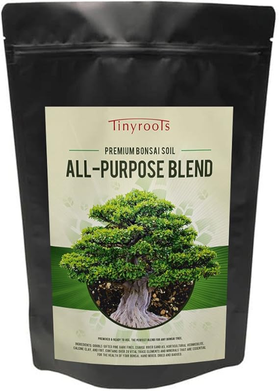 Bonsai Tree Soil All Purpose Blend Four Quarts Tinyroots Brand Soil And Soil
