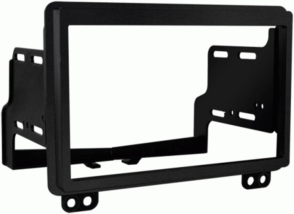 Metra Electronics 95-5028 Custom Fit Mounting Kit Double DIN Radio Provision Incl.: Radio Housing Trim Panel/Brackets Custom Fit Mounting Kit