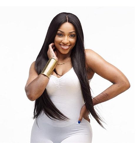 Amazon Com Beautywig Long Straight Hair Full Wig Middle Parting