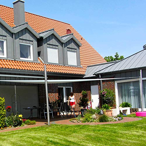 Pina DESIGN seit 1979 - Sonnensegel Stange höhenverstellbar 3m, aus V2A Edelstahl inkl. Zubehör - 4-Fach Flaschenzug-Set… – Bild 7