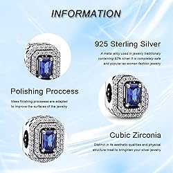polengju Magic Blue Carpet Dangle Charms for 925