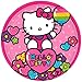Hello Kitty Party Supplies Pack for 16 Guests: 16 Dessert Plates and 16 Beverage Napkins