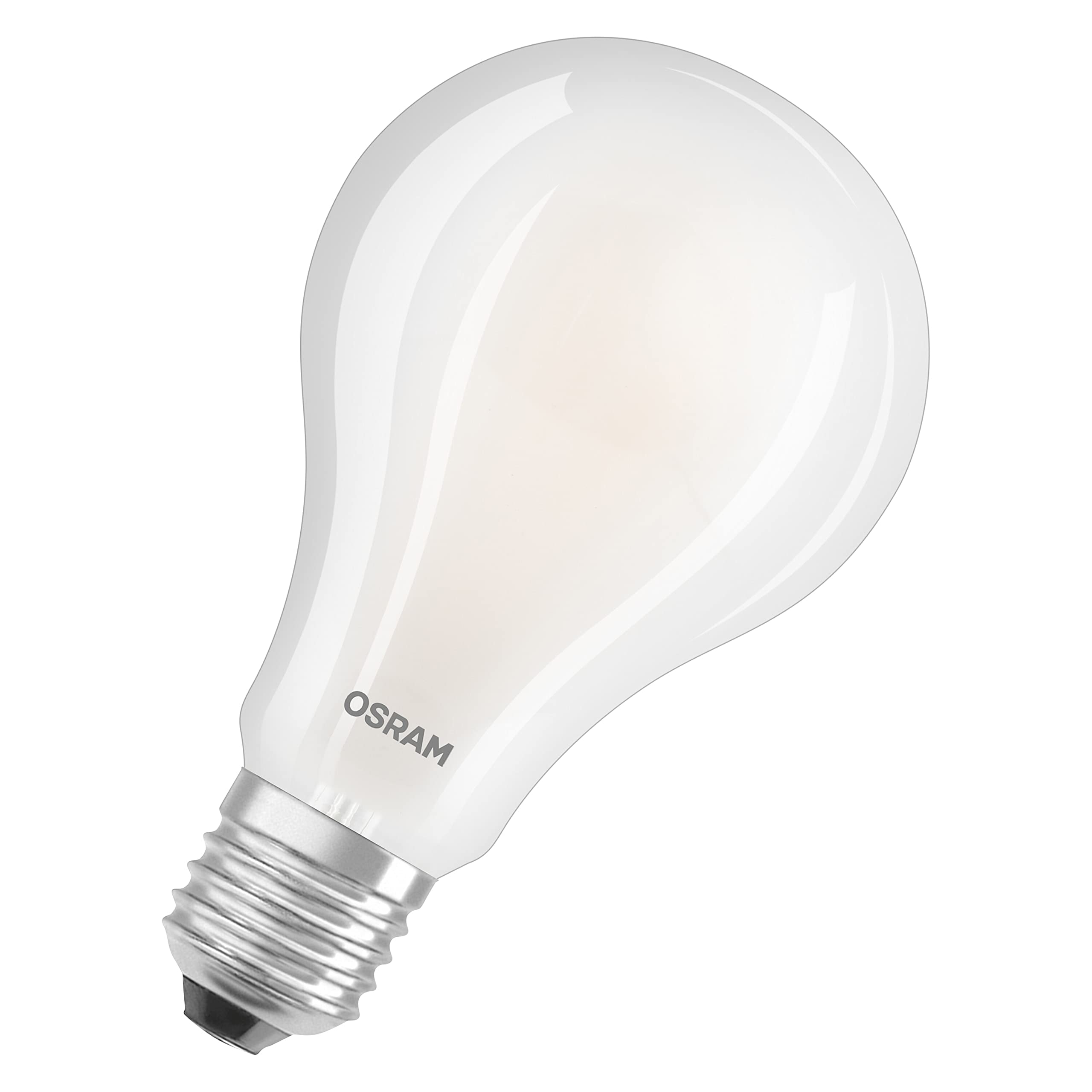 OSRAM LED Star Classic A200, Frosted Filament LED lamp in Bulb Shape, B22d Base, Warm White (2700K), 3452 Lumen, Replaces Conventional 200W Bulbs, 1-Pack