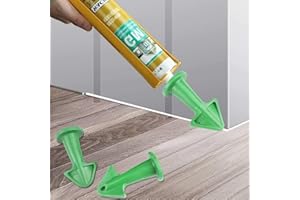 3pcs Plastic Grout Sealant Applicator Nozzles - Precision Tips for Epoxy, Tile Joints & Floor Cleaning, Durable Plastic Grout