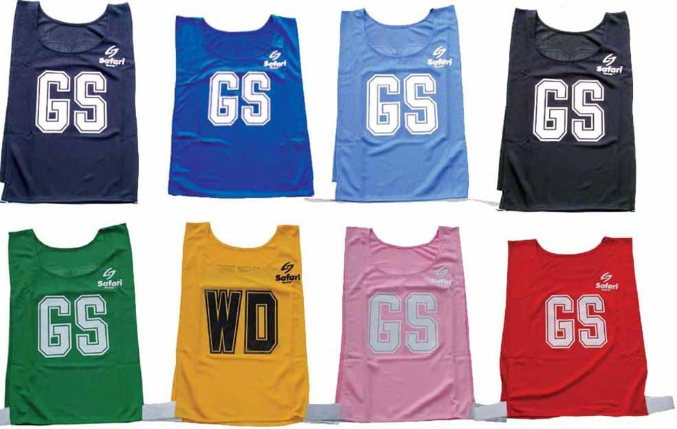 wipeable netball bibs