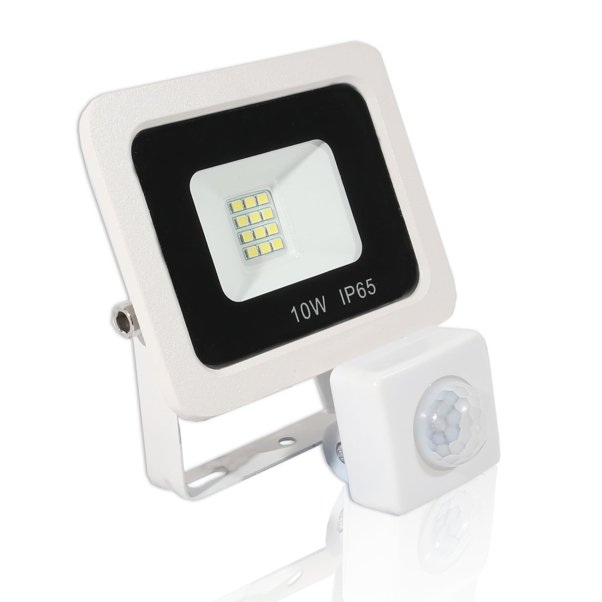 LOWENERGIE LED FloodLight Waterproof IP65 (10w PIR, White)