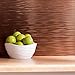 Fasade Easy Installation Ripple Oil-Rubbed Bronze Backsplash Panel for Kitchen and Bathrooms (18