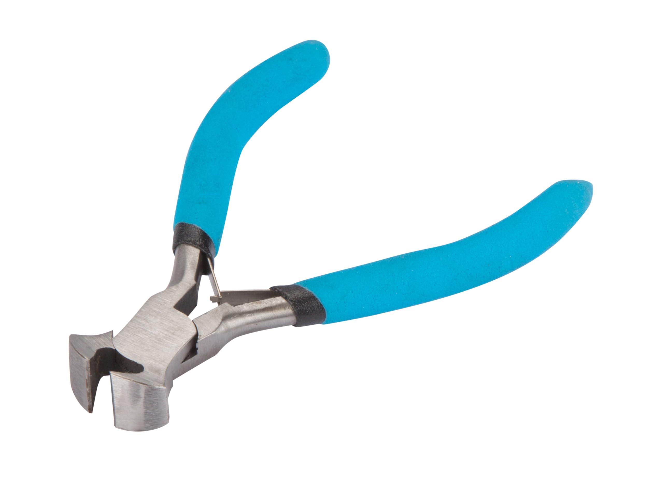 Blue Spot 08509 Mini End Cutter Plier with Dipped Handle - Blue