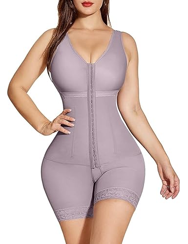 SHAPSHE Full Body Shaper for Women Tummy Control Shapewear Butt Lifter Plus  Size Bodysuit Faja Post Surgery Compression Garment Waist Slimming Girdles 