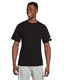 Russell Athletic Men's Basic T-Shirt, Black, Large