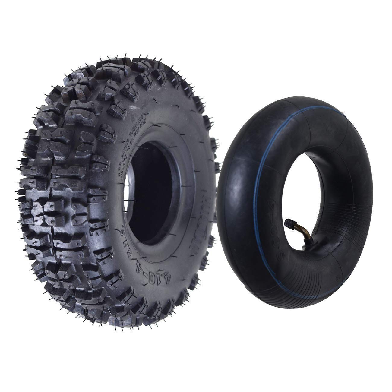 TDPRO 4PCS 4.10x3.504 Tire & Inner Tube for Off Road ATV Quad Mini