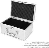 Genericer Aluminum Alloy Portable Tool Box Lockable Storage Display Case view 6