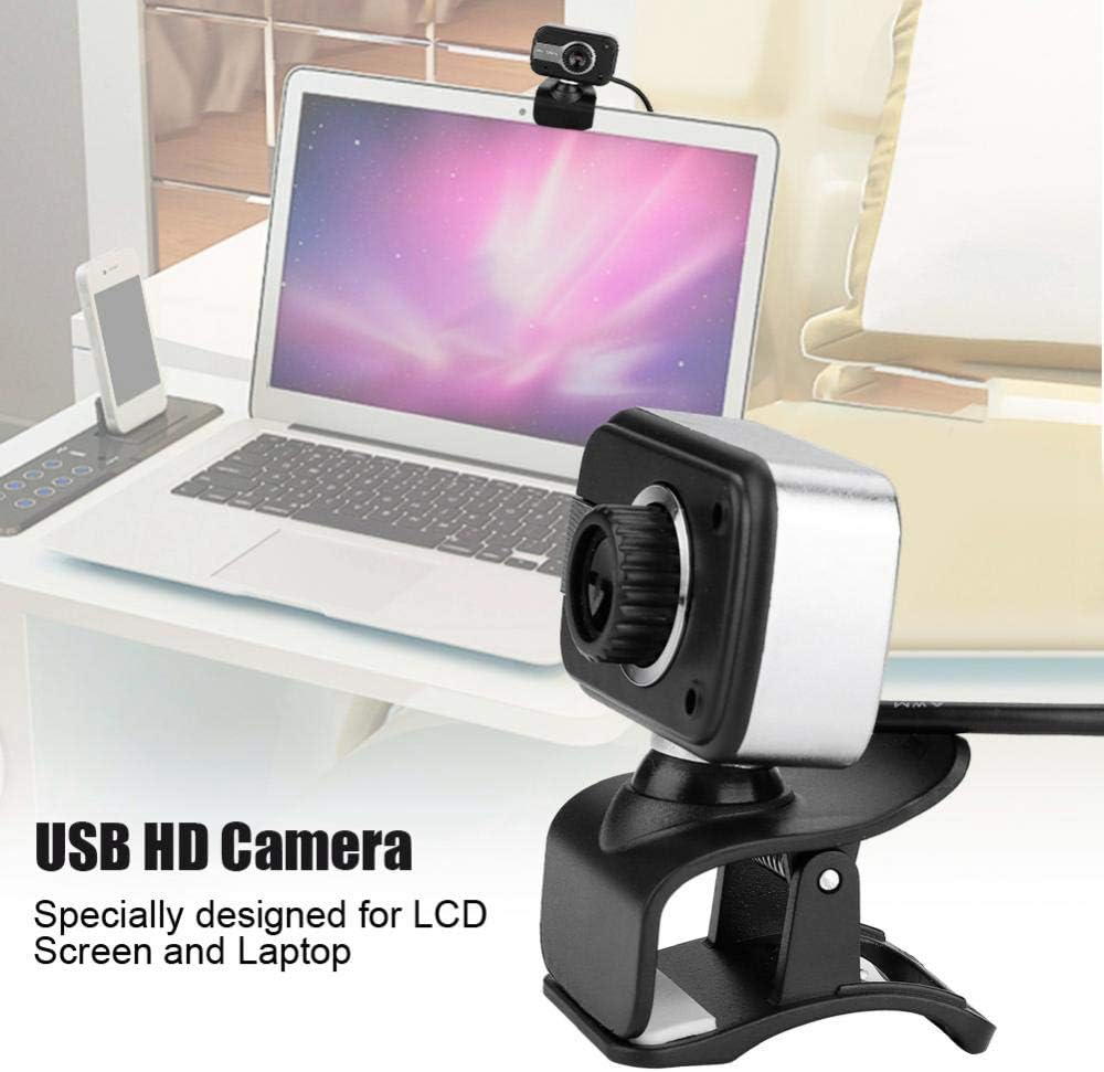 Tosuny 12MP USB Web Cam, LED Light Night Vision 360° PC Webcam with MIC for MSN/ICQ/Skype, default - Image 3