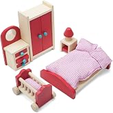 Made Of Safe Wood And Bright Water Based Paint Compatible With Most Doll Houses Living Room