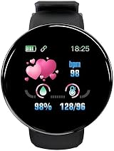 Stylebest D18S Smart Watch Women Men Fitness Tracker Heart Rate Waterproof Touch view 2