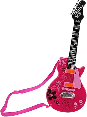 Amazon Wolfbush 子供用 エレキギター 6弦ギター おもちゃ 早期教育 楽器 おもちゃ 2 10歳 男の子 女の子用 57 3 5 cm ピンク 29t1448uyll6yj8vxvvw75ad ギター 弦楽器 おもちゃ