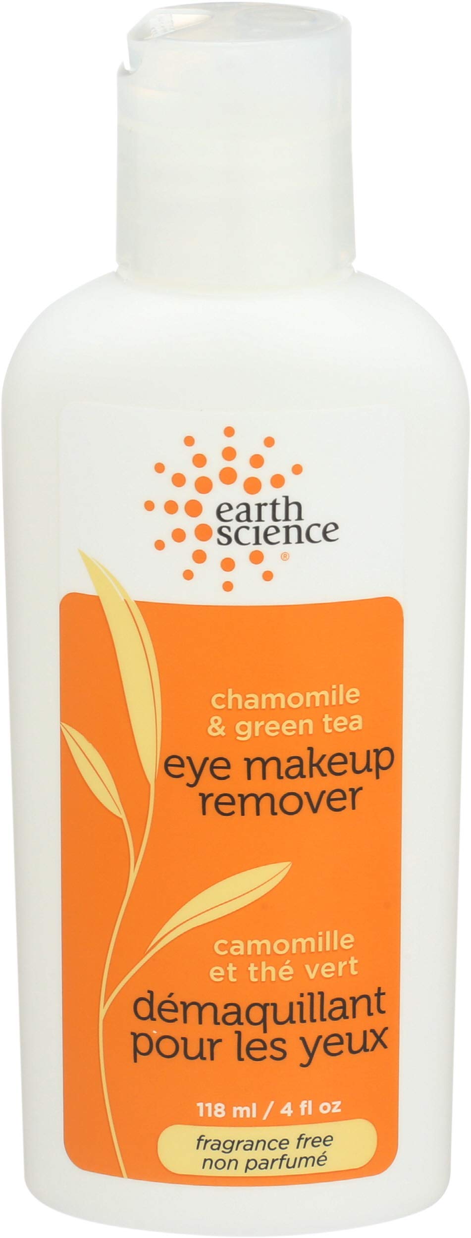 Earth Science Chamomile & Green Tea Eye Makeup Remover, 4fl.oz.