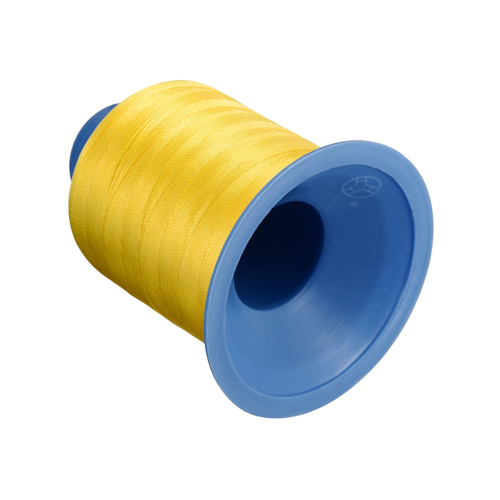 CoCud Bonded Polyester Threads, 1040 Yards 300D/0.38mm 4600g Average Pulling Force, Polyester Bonded Thread Lemon Yellow - (Applications: for Sewing Leather Craft)