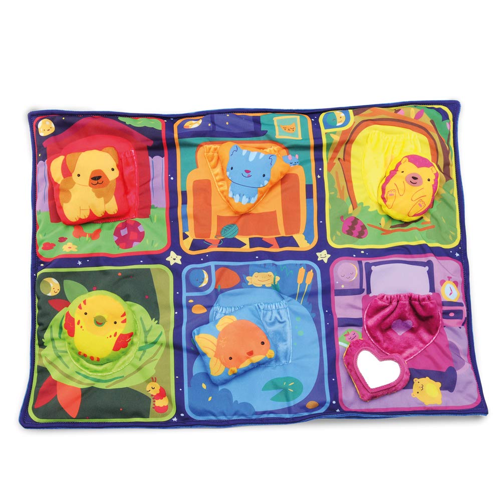 Learning Resources EI-3612 Snuggly-Bright Basics, Animal Print, Multi, Small Single