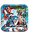 American Greetings Avengers Epic Party Supplies, Disposable Paper Dinner Plates, 8-Count