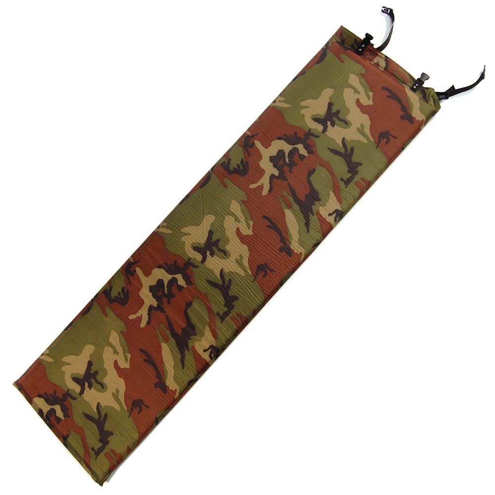 Miltec Woodland Floor Mat 185 x 50 x 3 cm Adult Unisex, Camo, One Size
