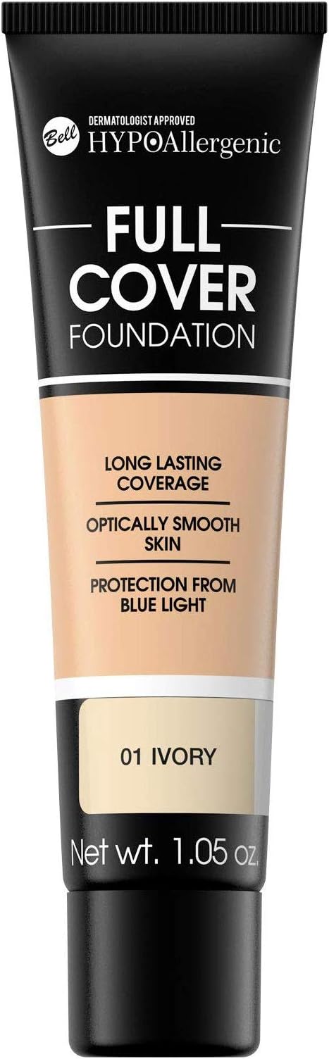 Bell HYPOAllergenic Full Cover Foundation Long Lasting Coverage / 321 (01-321 Ivory)