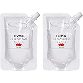 KYDA 2 Pcs Moisturize Lip Gloss Base,Lip Gloss Base Oil Material Lip Makeup Primers, Non-Stick Lipstick Primer Lip Gloss Base